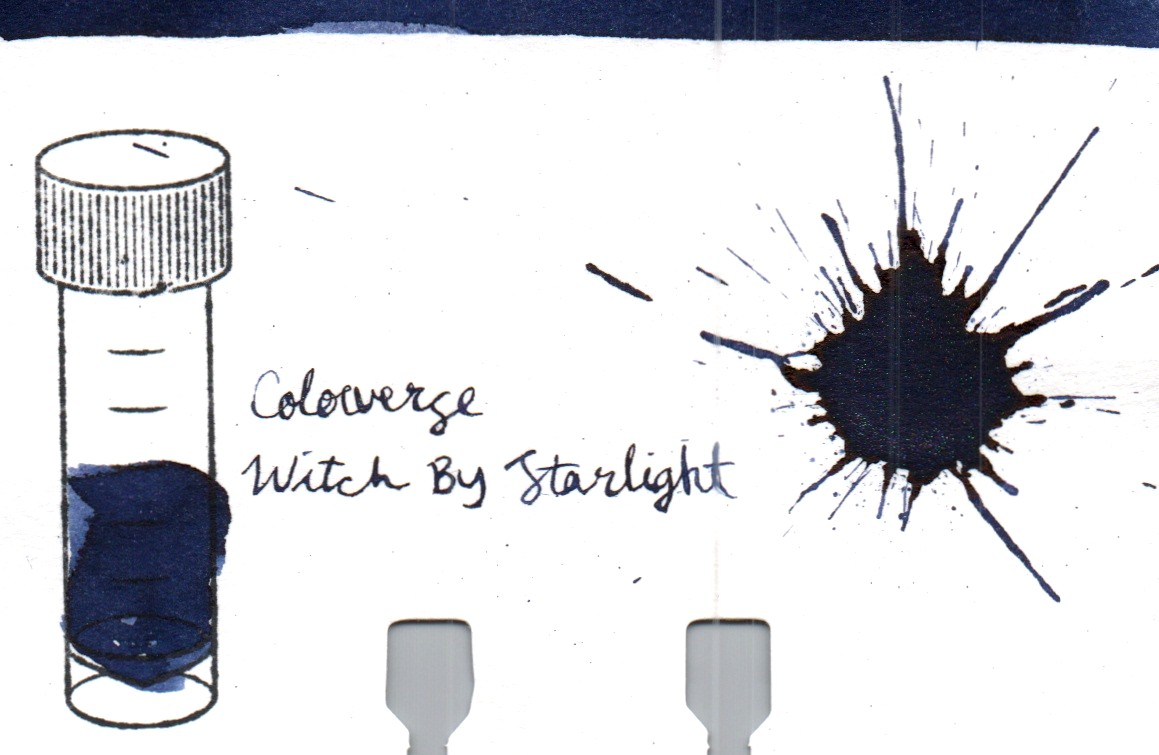 An ink swatch of Colorverse – Witch by Starlight