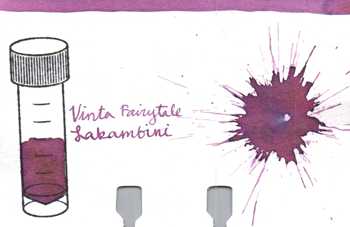 An ink swatch of Vinta – Lakambini