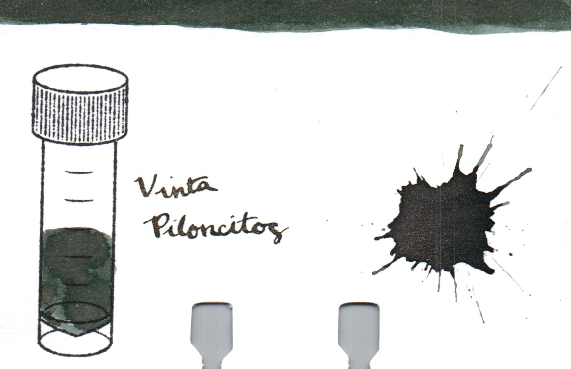 An ink swatch of Vinta – Piloncitos
