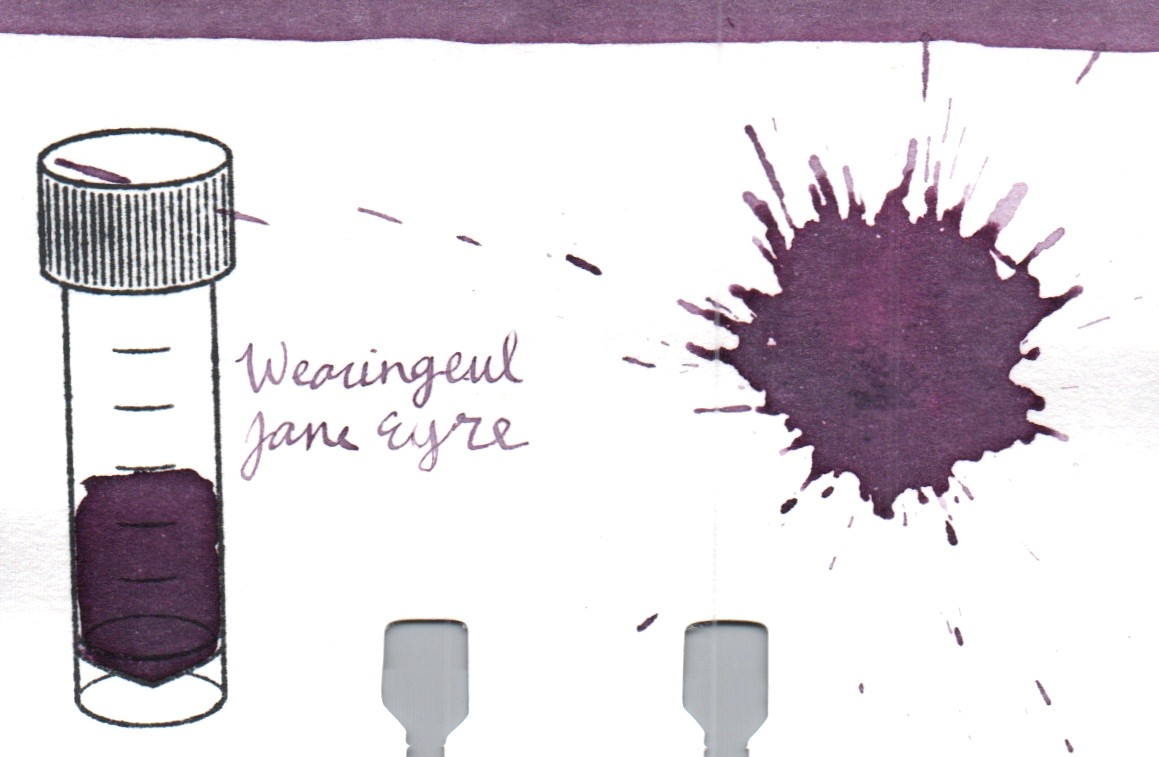 An ink swatch of Wearingeul – Jane Eyre